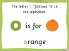 The Letter 'o' - EYFS Teaching Resources (slide 3/21)